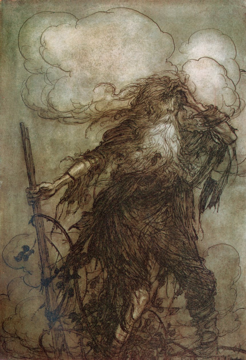 Washington Irving s krátkým od Arthur Rackham