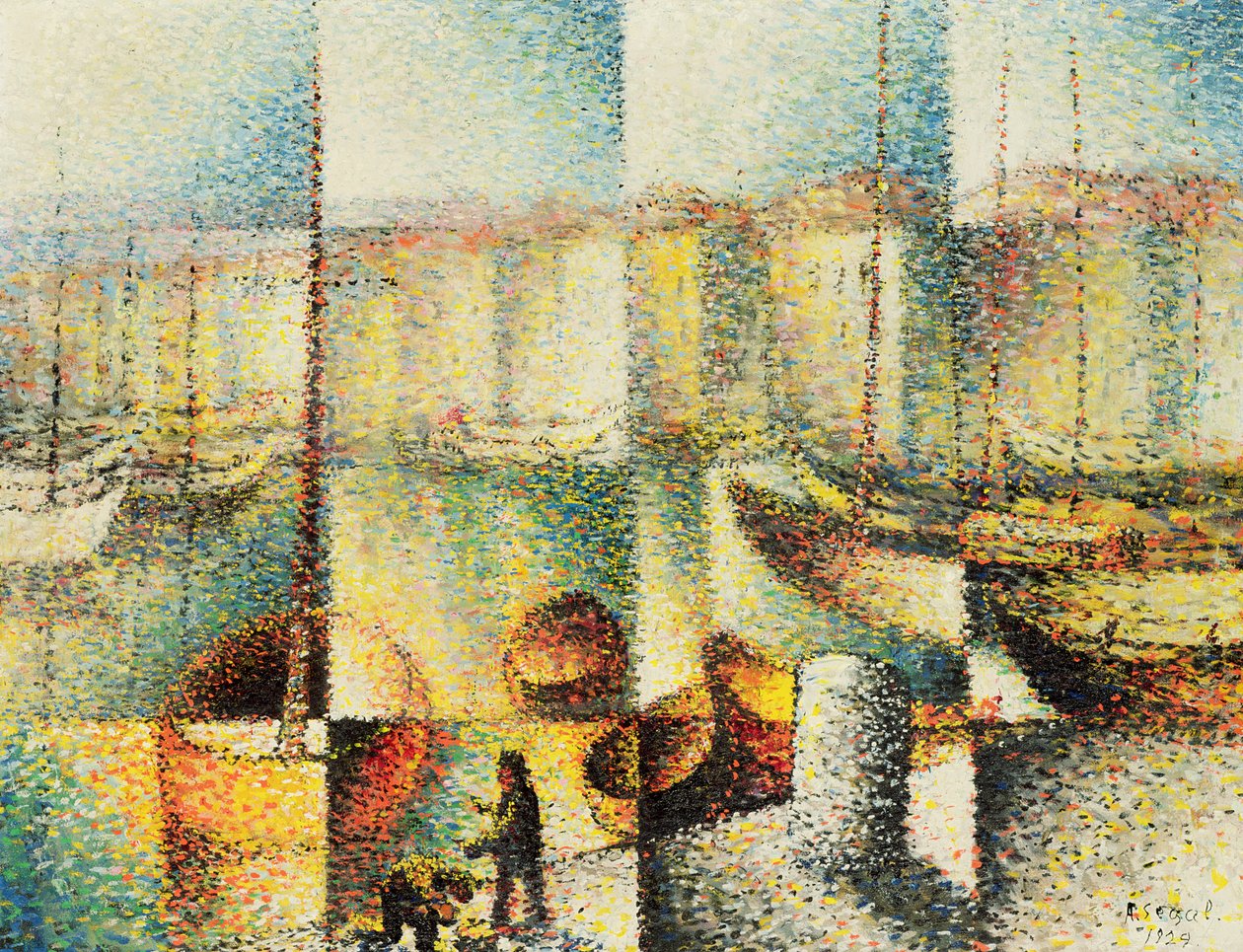 Marseille, 1929 od Arthur Segal