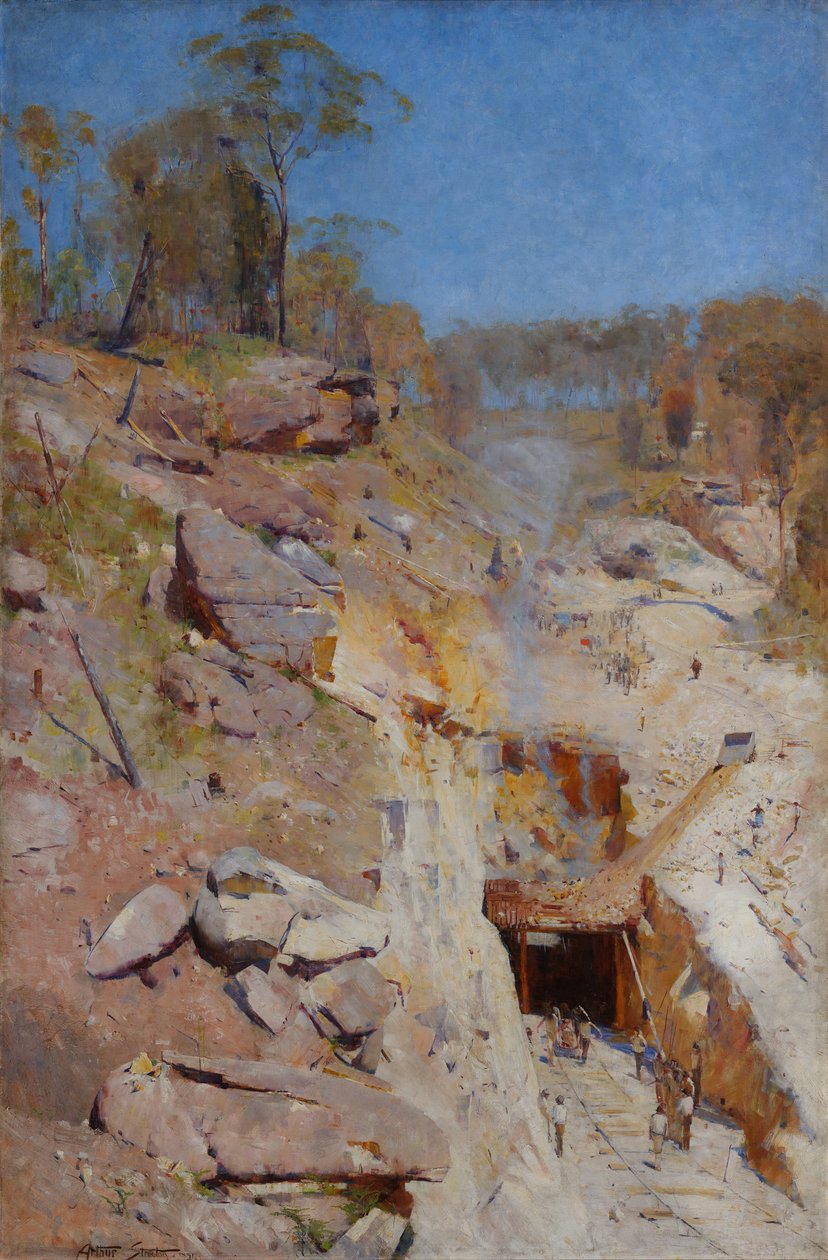 Hoří dál od Arthur Streeton