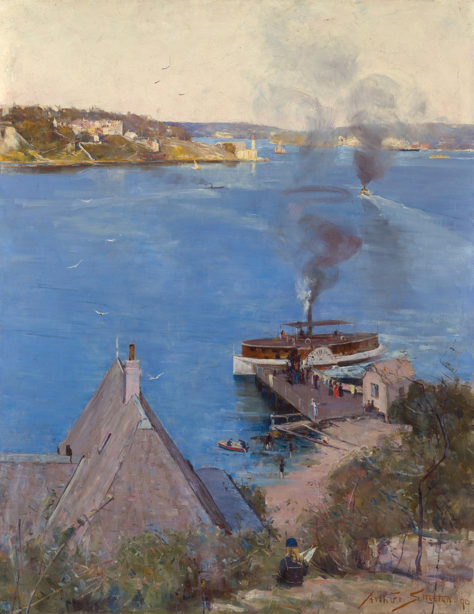 Z McMahons Point od Arthur Streeton