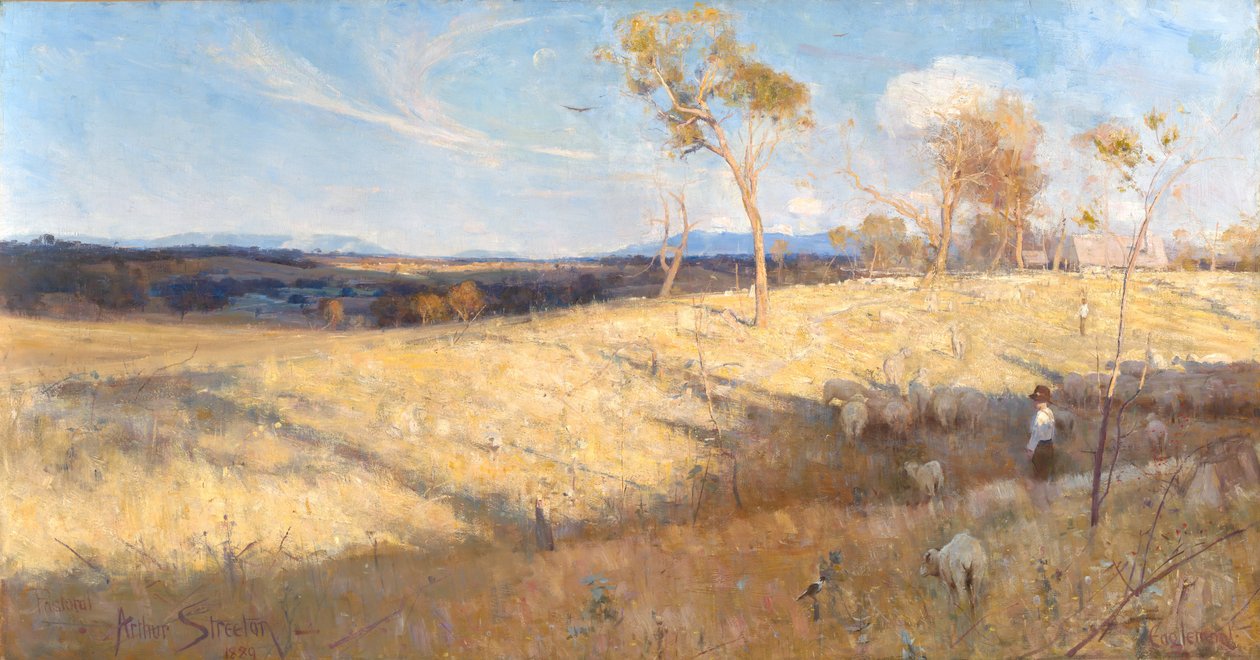 Zlaté léto, Eaglemont od Arthur Streeton