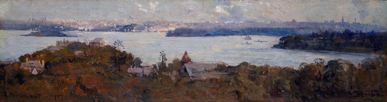 Sydney Harbour od Penshurst Cremorne od Arthur Streeton