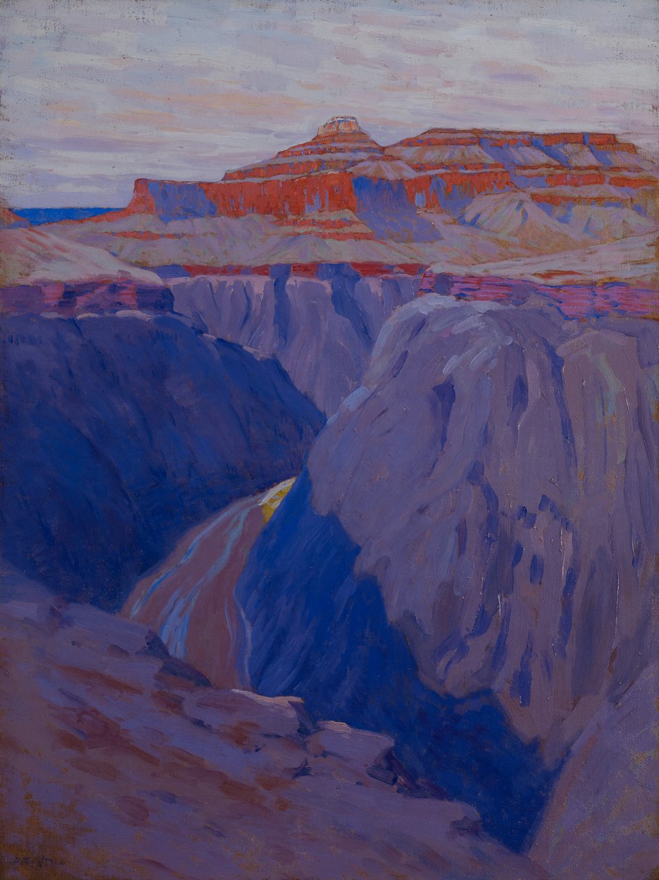 Ničitel, kolem 1911-13 od Arthur Wesley Dow