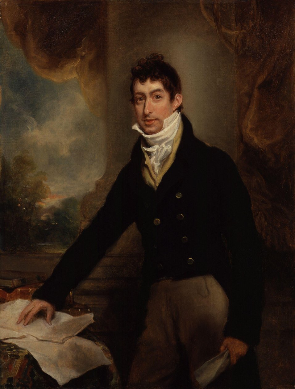 Gwyllym Lloyd Wardle od Arthur Devis