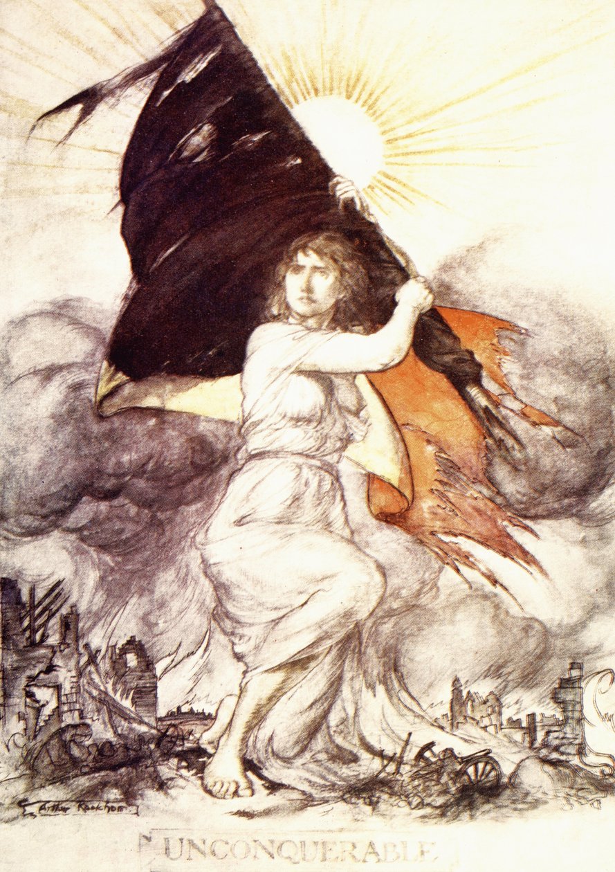 Neporazitelný (barevné lito) od Arthur (after) Rackham