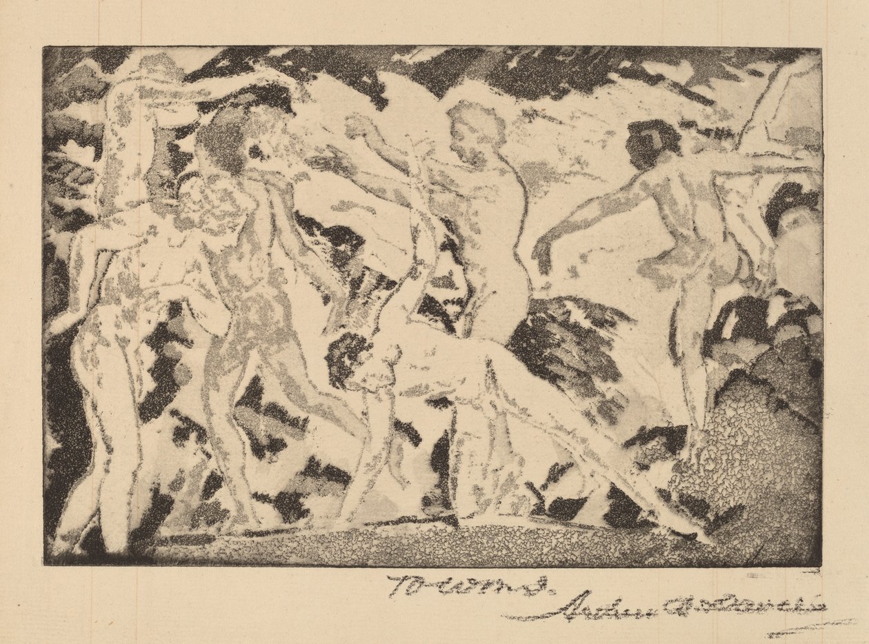 Kalibánem od Arthur B. Davies