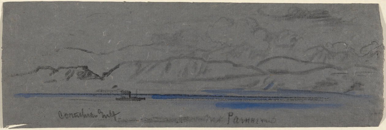 Korintský záliv od Arthur B. Davies