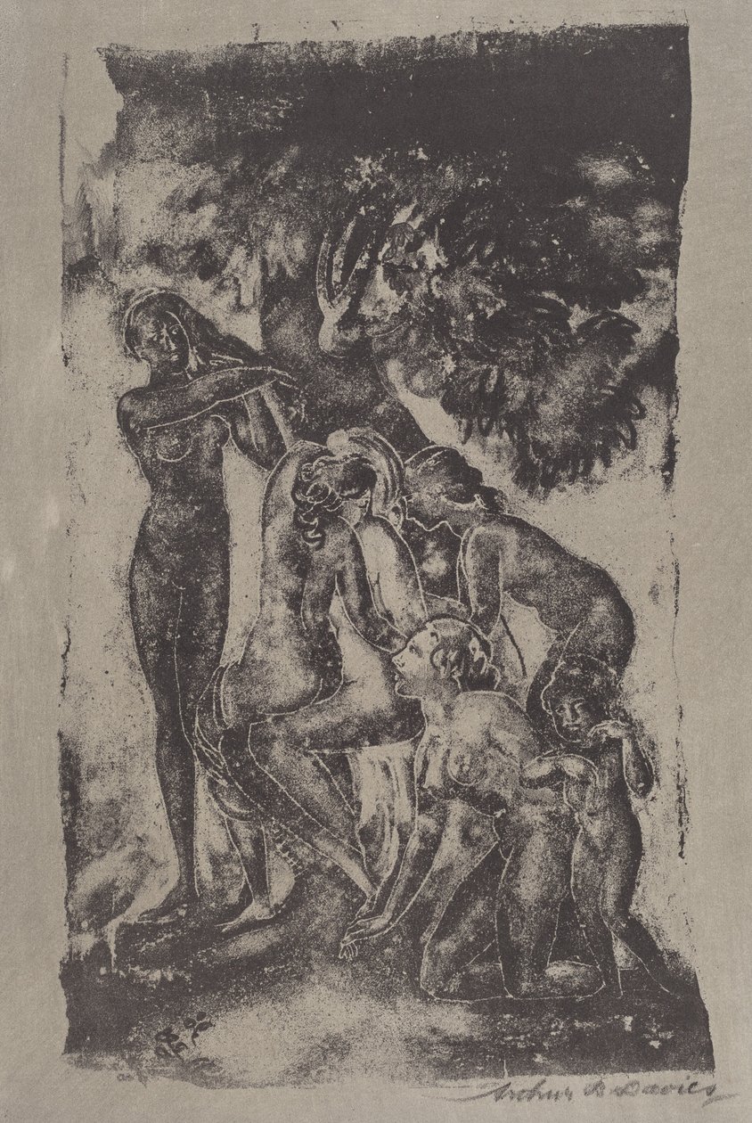 Postavy Země od Arthur B. Davies