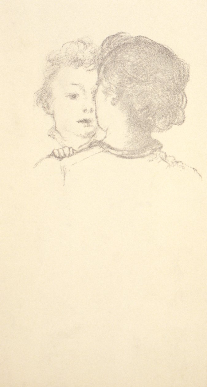 Rab (tváří v tvář ženě) od Arthur B. Davies