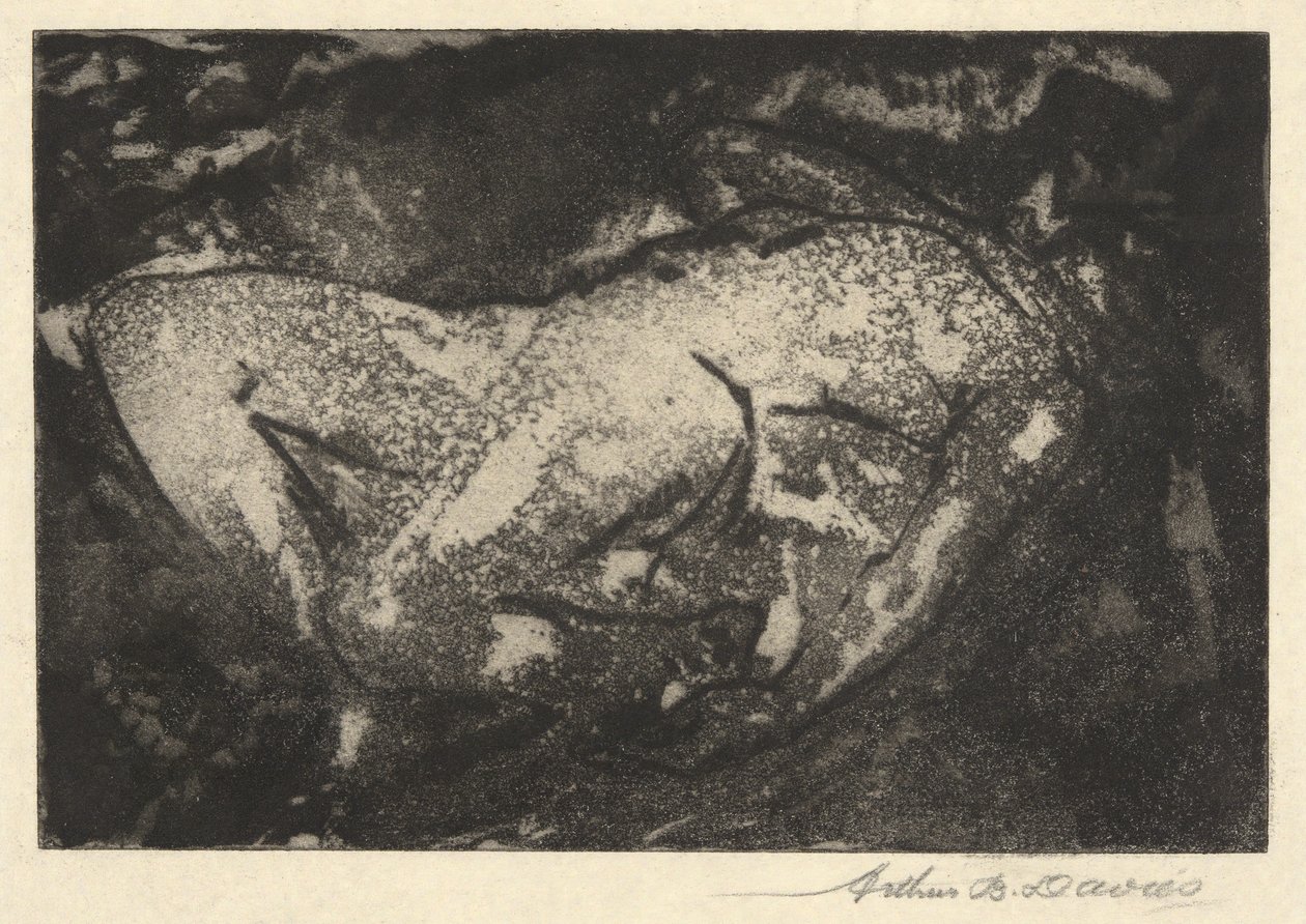 Tragická postava od Arthur B. Davies