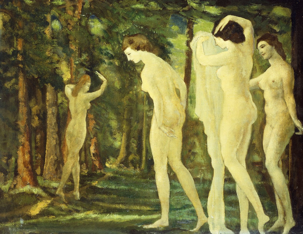 Mrak změny, od Arthur Bowen Davies