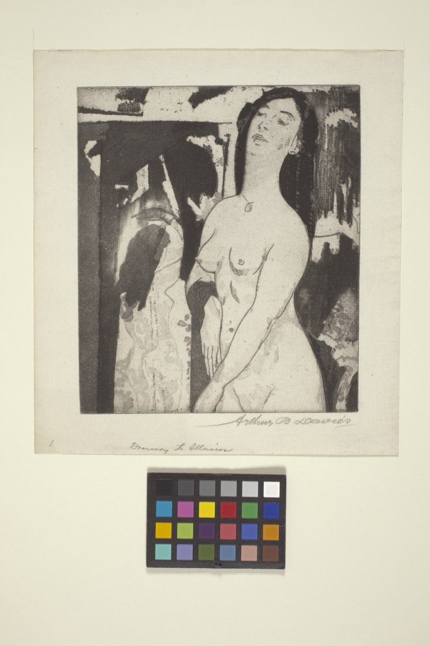 Doorway To Illusion (lept a akvatinta) od Arthur Bowen Davies