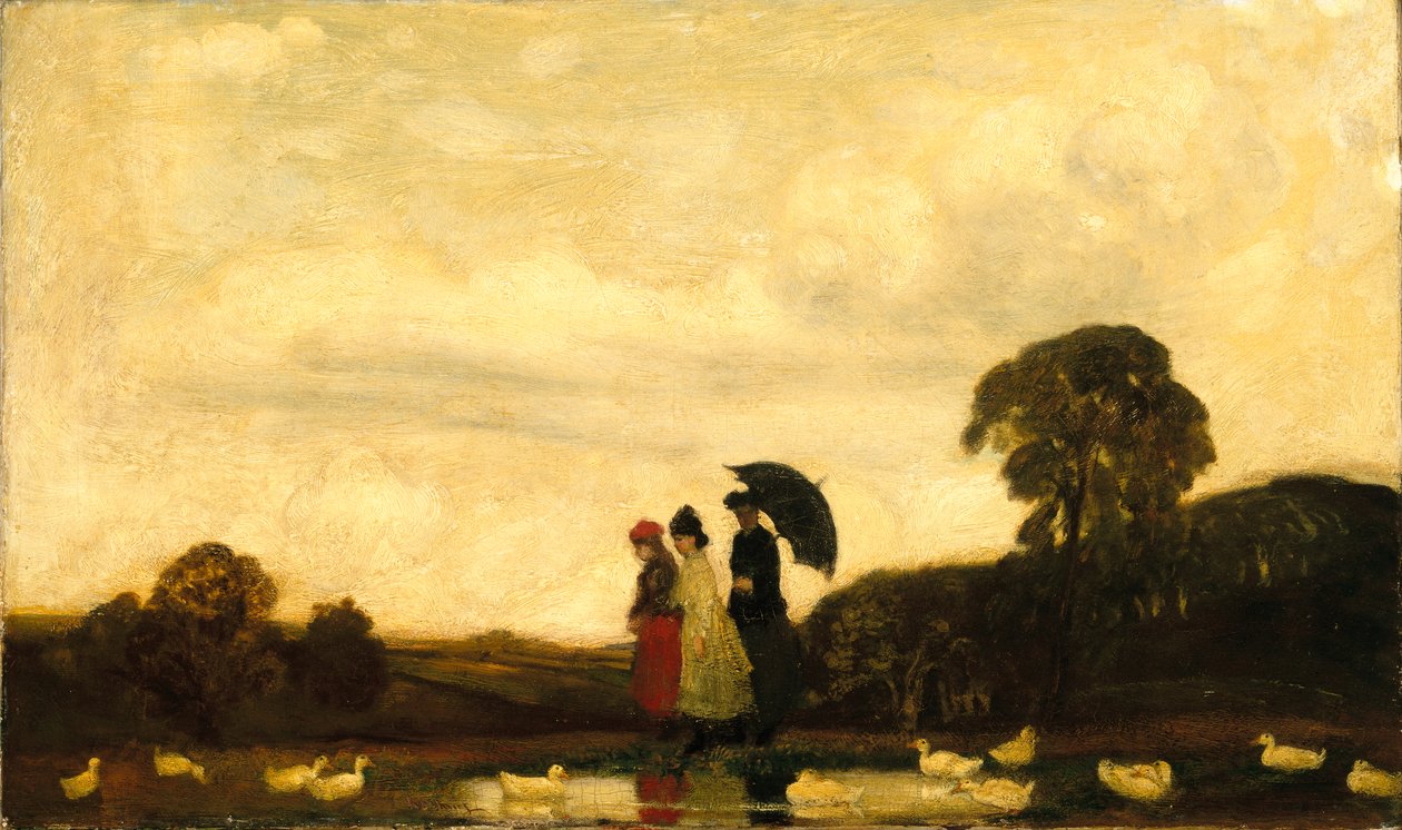 Každou sobotu, kolem roku 1895-96 od Arthur Bowen Davies