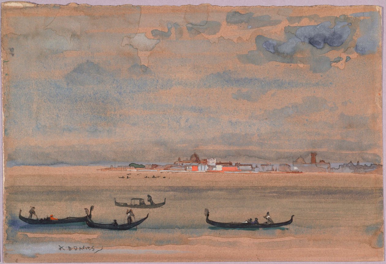 Gondoly od Arthur Bowen Davies