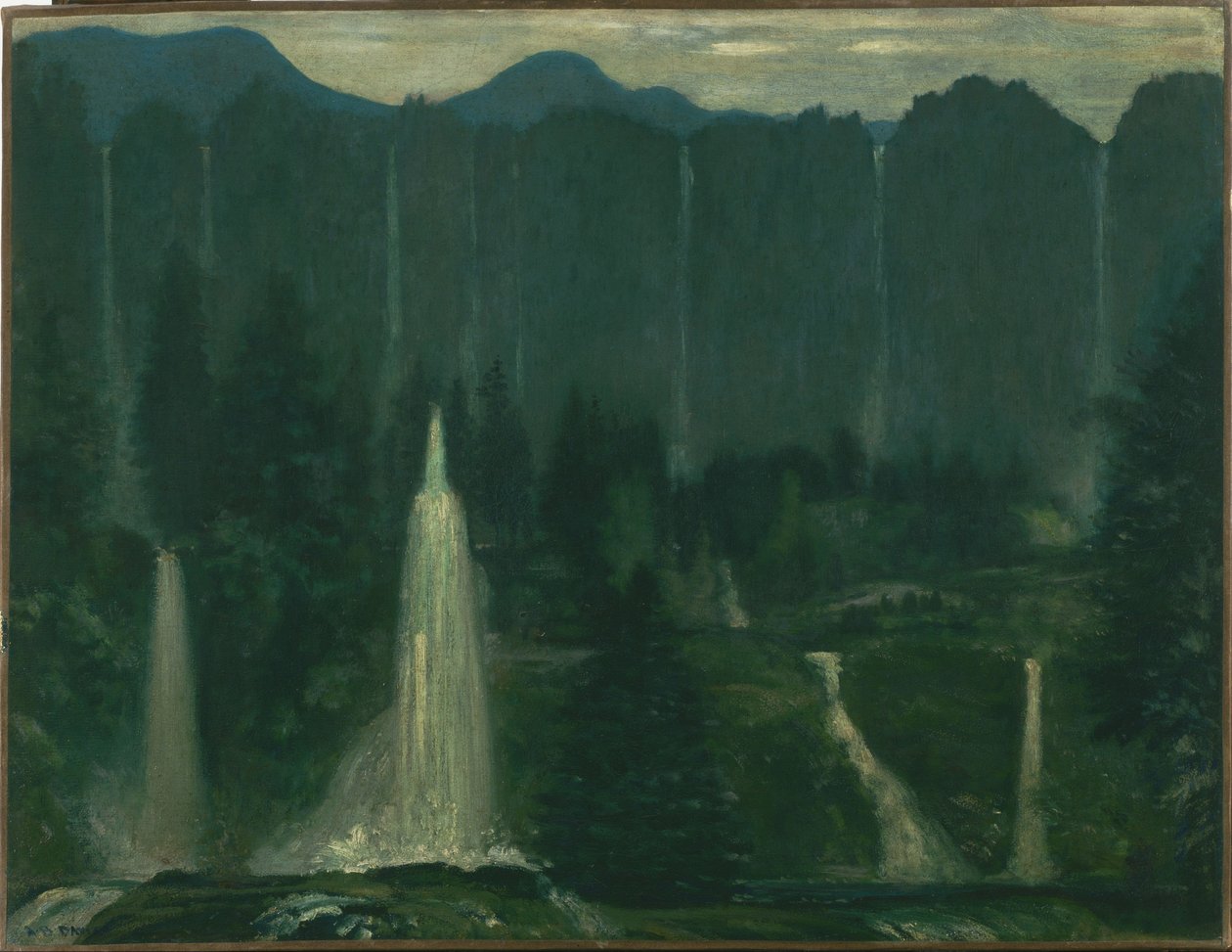 Mnohé vody od Arthur Bowen Davies