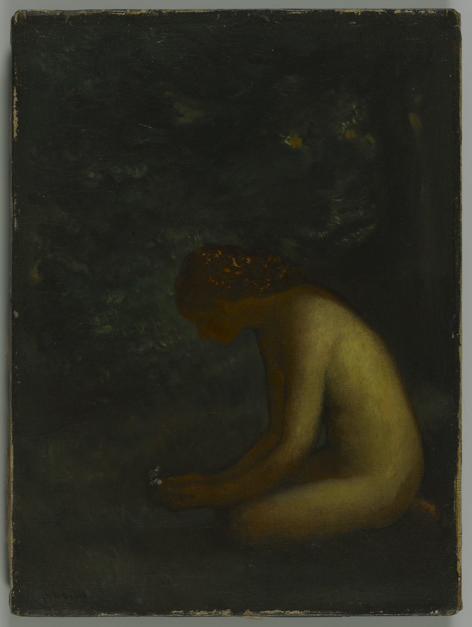 Psyché, kolem roku 1906 od Arthur Bowen Davies