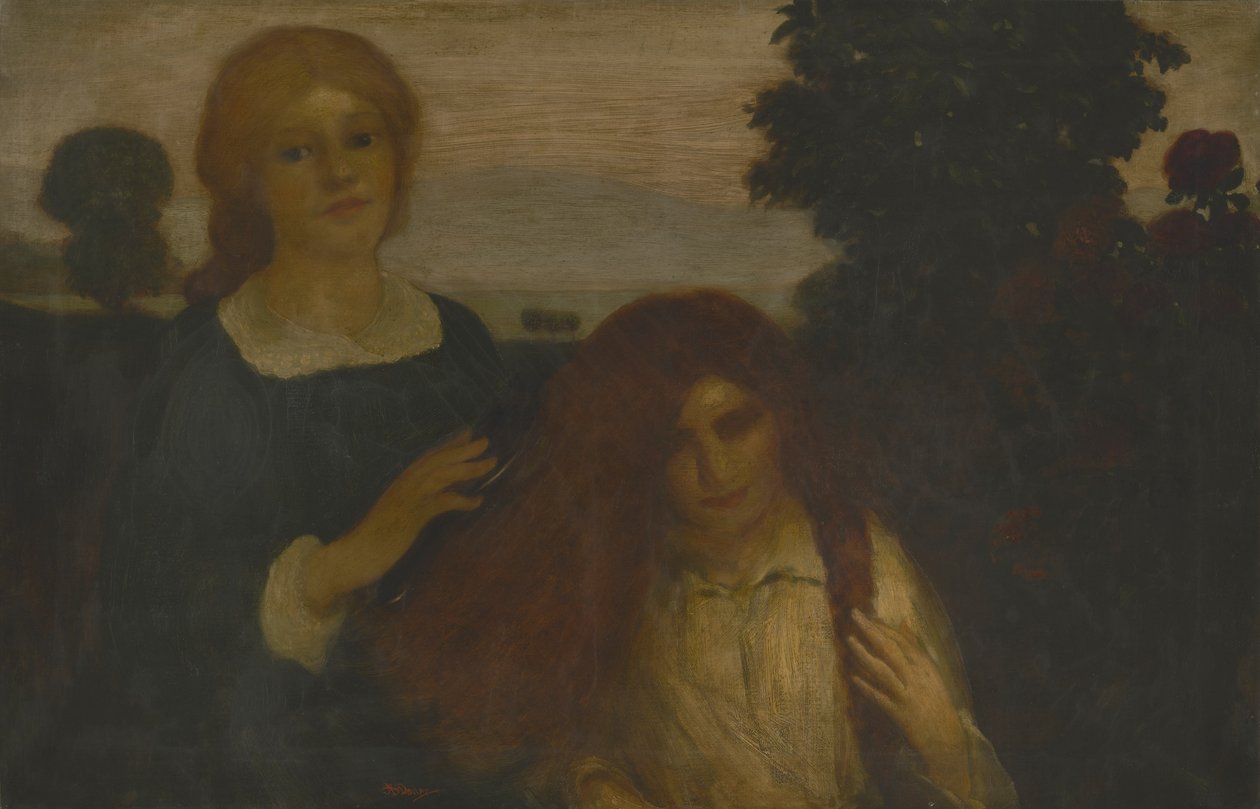 Rose to Rose, asi 1890-1900 od Arthur Bowen Davies