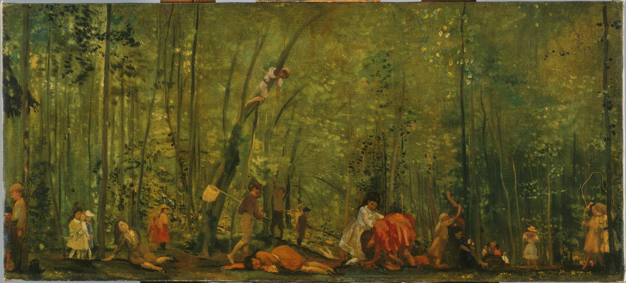 Jaro rozkoše od Arthur Bowen Davies