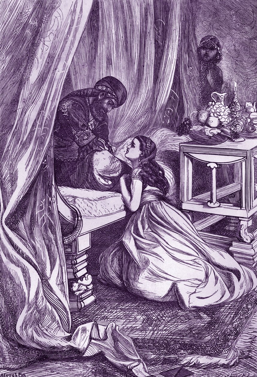 Příběh Arabské noci - od Arthur Boyd Houghton