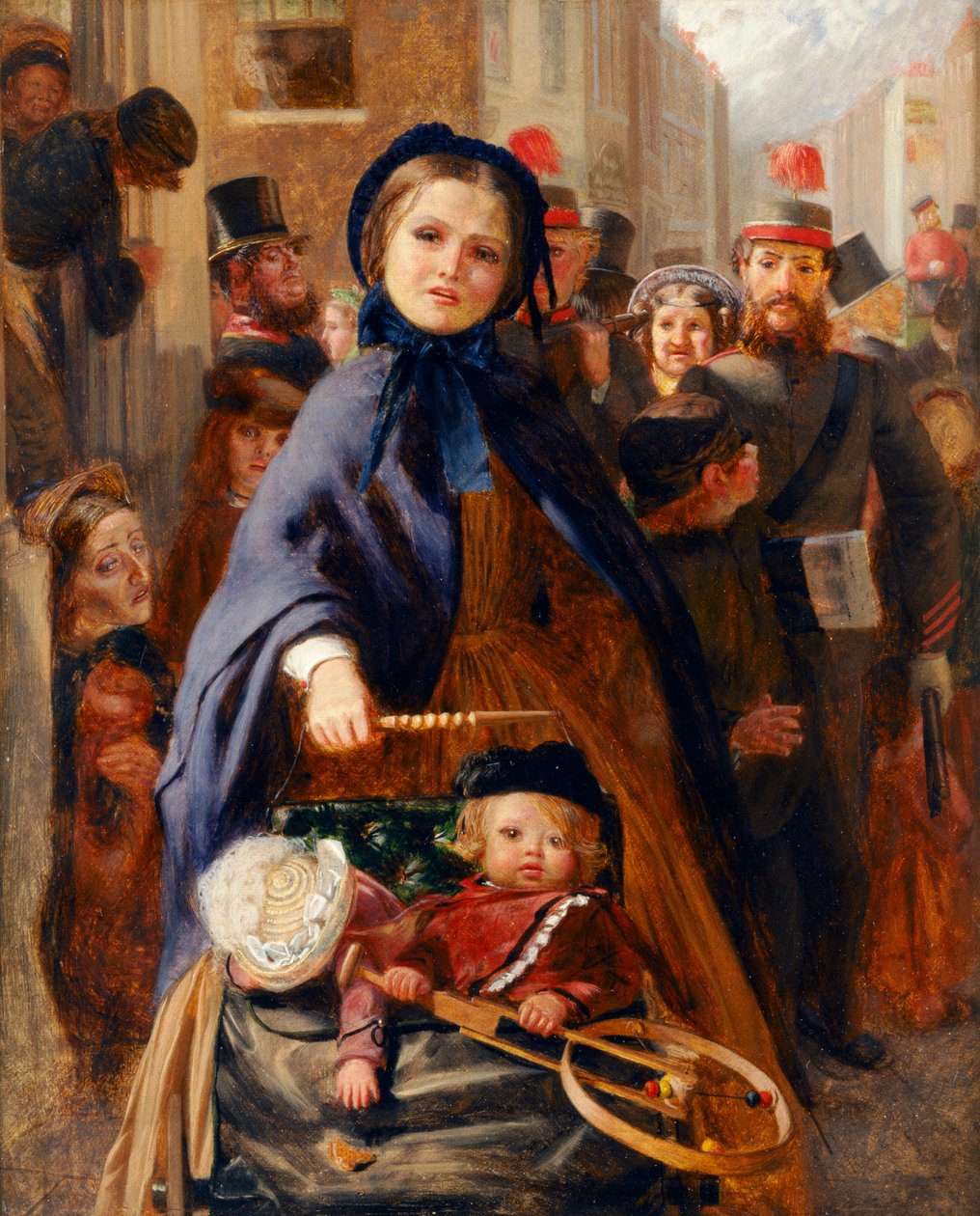 Londýn v roce 1865 (olej na plátně) od Arthur Boyd Houghton