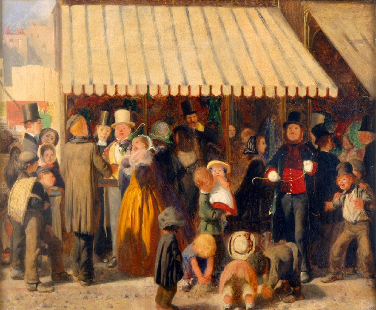 Kohtaus messualueella (öljy kankaalle) od Arthur Boyd Houghton