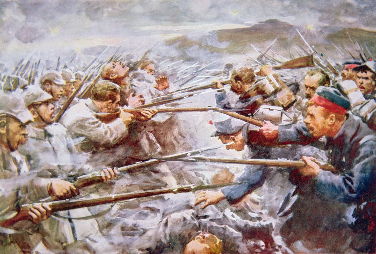 Belgičané odrážejí Němce u Lutychu od Arthur C. (after) Michael