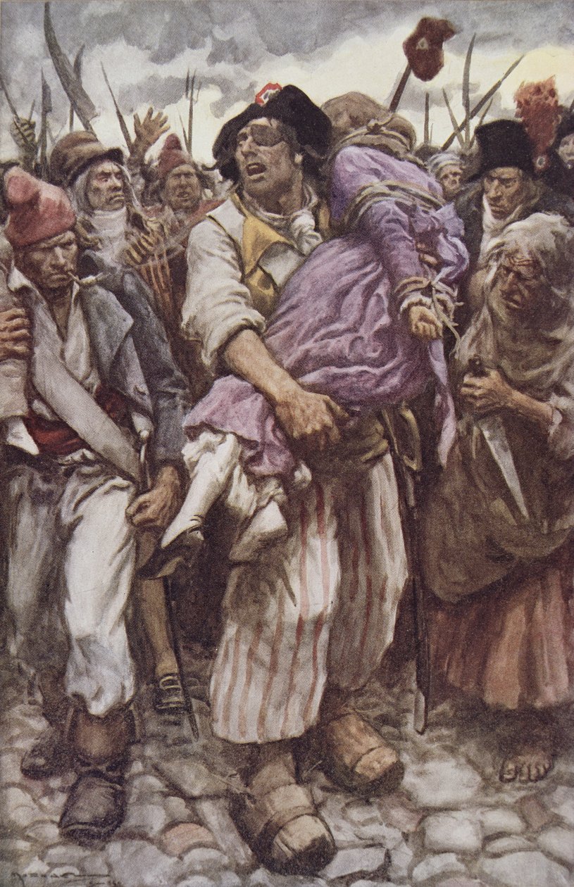The Scarlet Pimpernel to Rescue, ilustrace k 