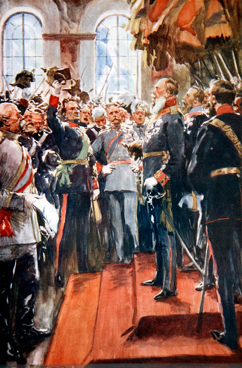„Ať žije jeho císařské veličenstvo císař Vilém I.“, 1913. od Arthur C Michael