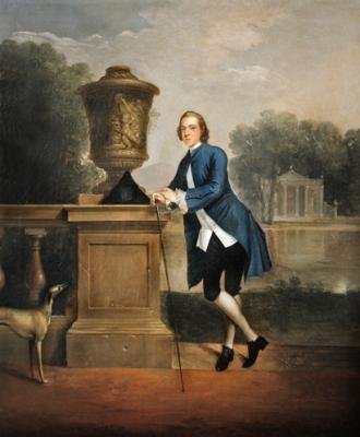 Portrét Williama Chawortha z Annesley, Nottinghamshire od Arthur Devis