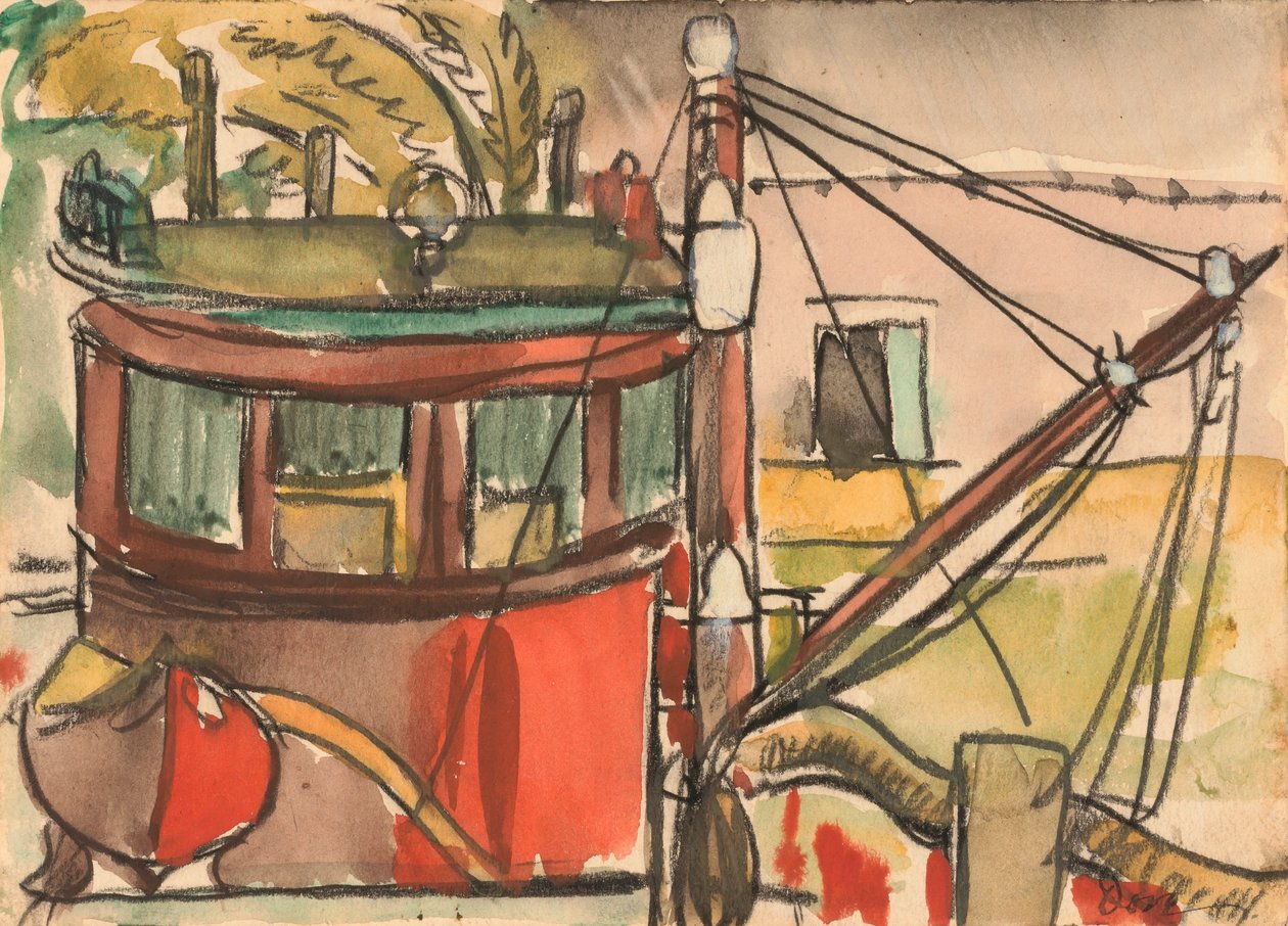 Ropný tanker II od Arthur Dove