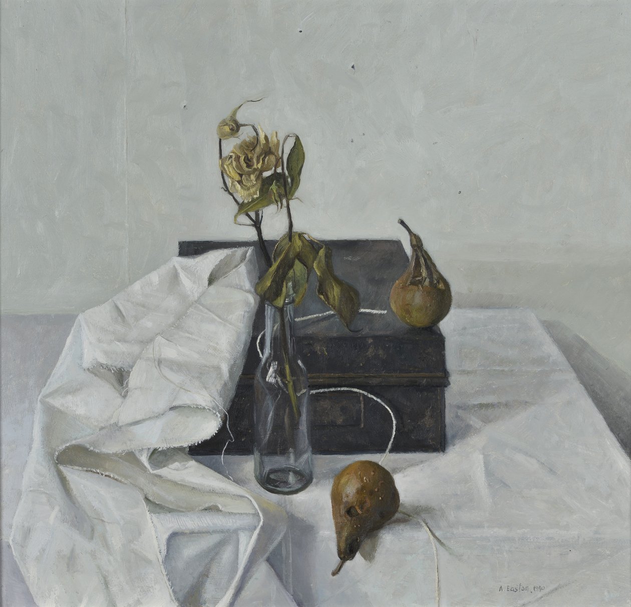 Krabice a shnilé hrušky, 1990 od Arthur Easton