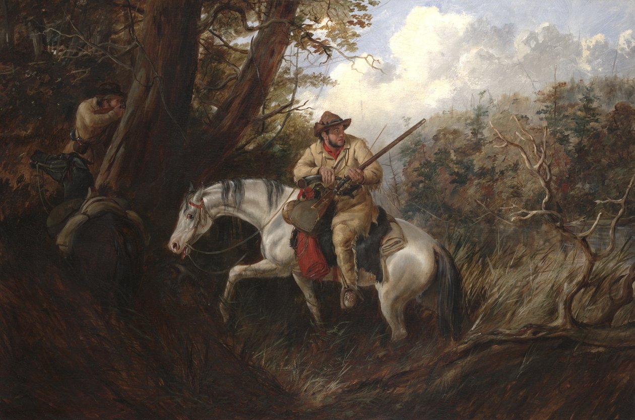 Americký pohraniční život, 1852 od Arthur Fitzwilliam Tait