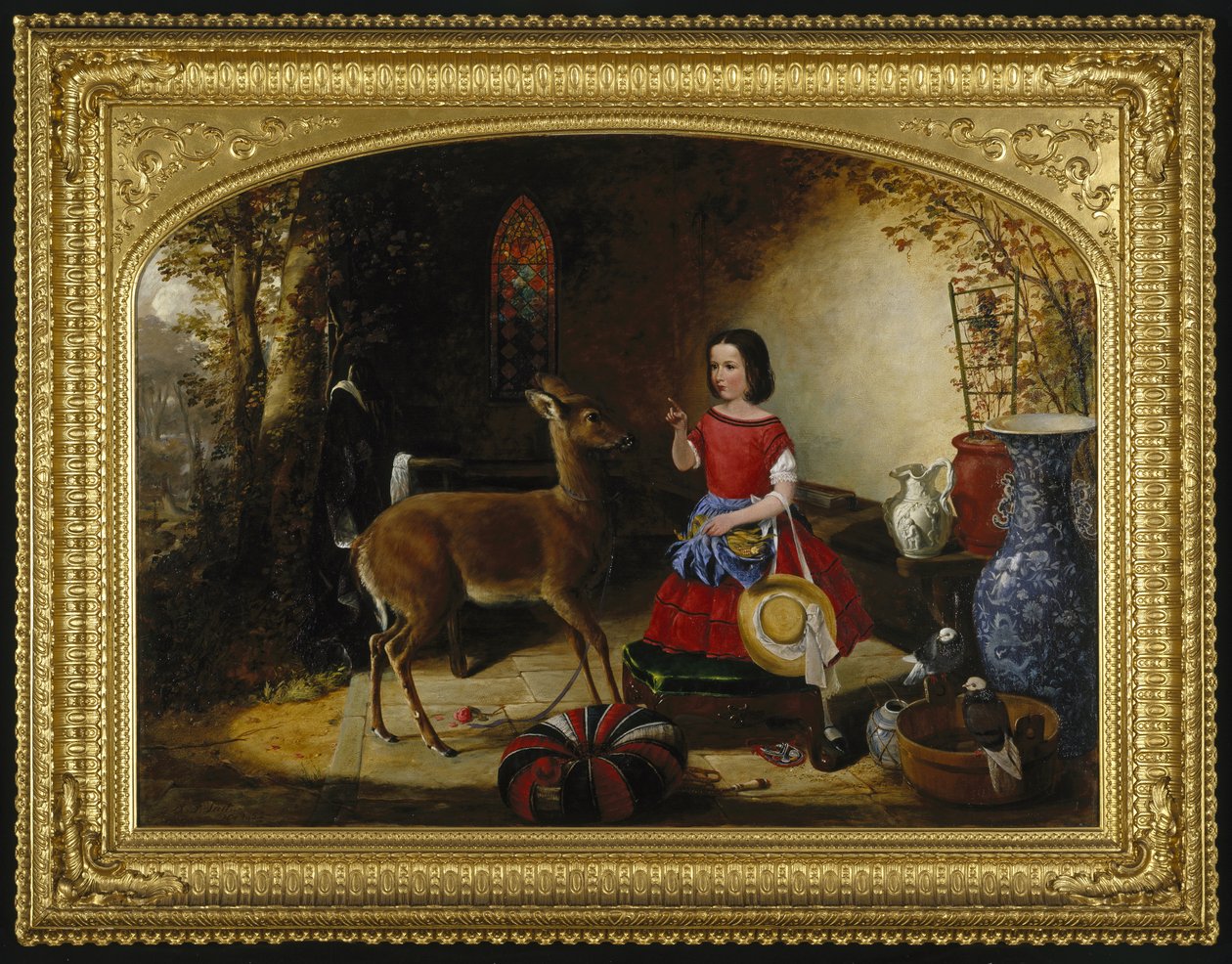 Výtka, 1852 od Arthur Fitzwilliam Tait