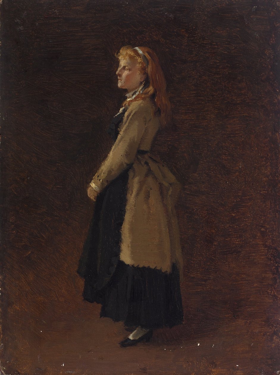 Portrét Mimi Ramberg, umělcovy dcery od Arthur Georg Freiherr von Ramberg