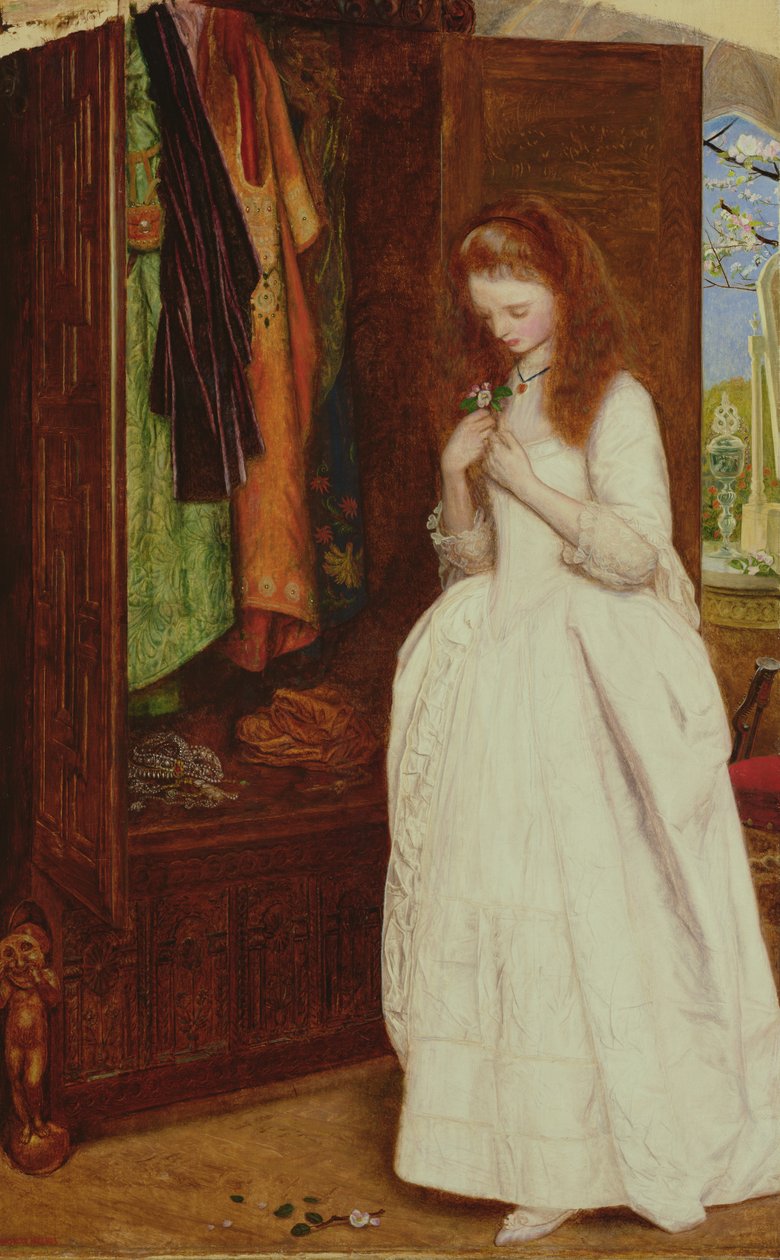 Kráska a zvíře od Arthur Hughes