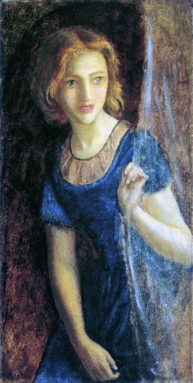 Mariana u okna, 1865-67 od Arthur Hughes