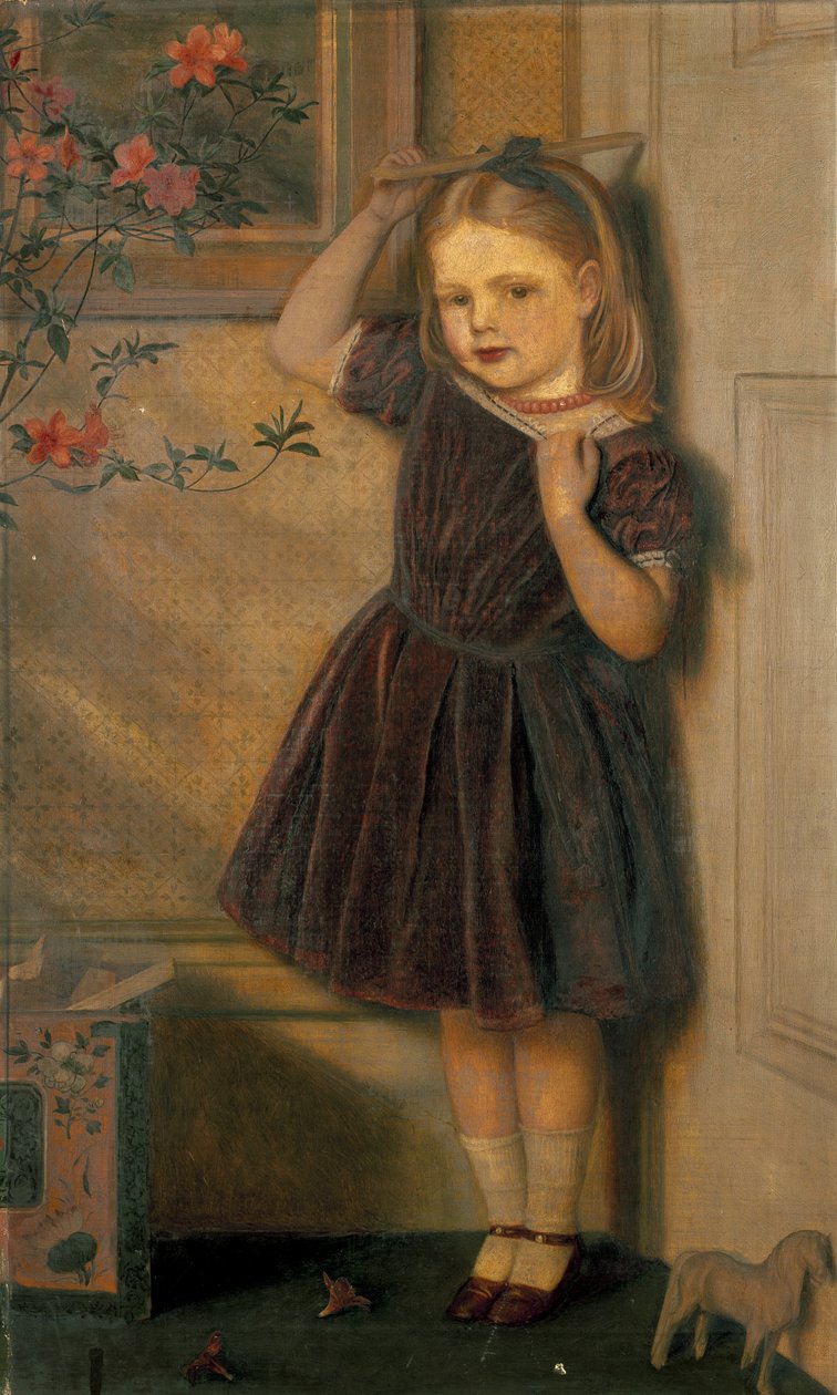 Portrét Cecily Palgrave, 19. století od Arthur Hughes
