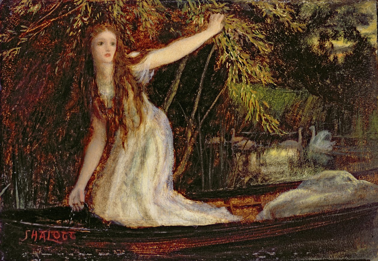 The Lady of Shalott od Arthur Hughes