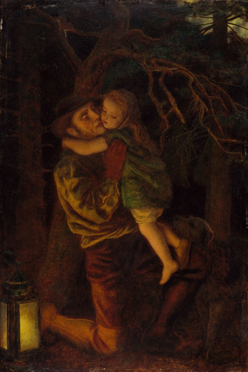 Ztracené dítě, 1866. od Arthur Hughes