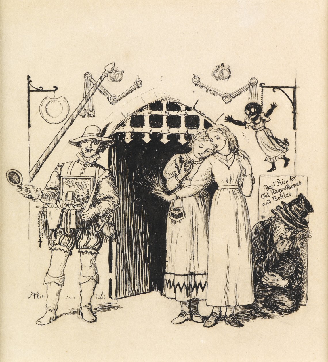 Podomní diamant od Arthur Hughes