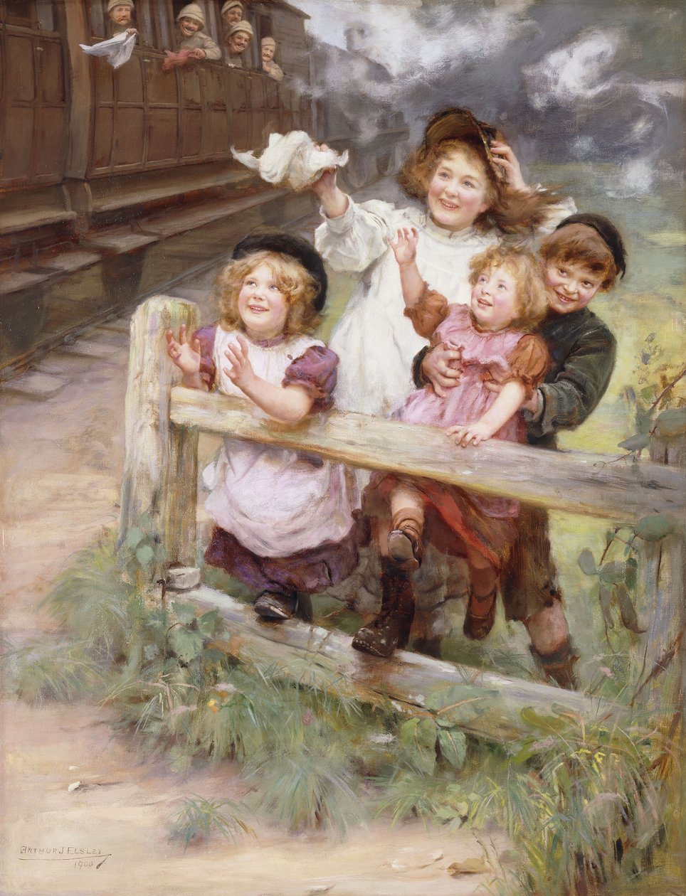 Opět doma od Arthur John Elsley
