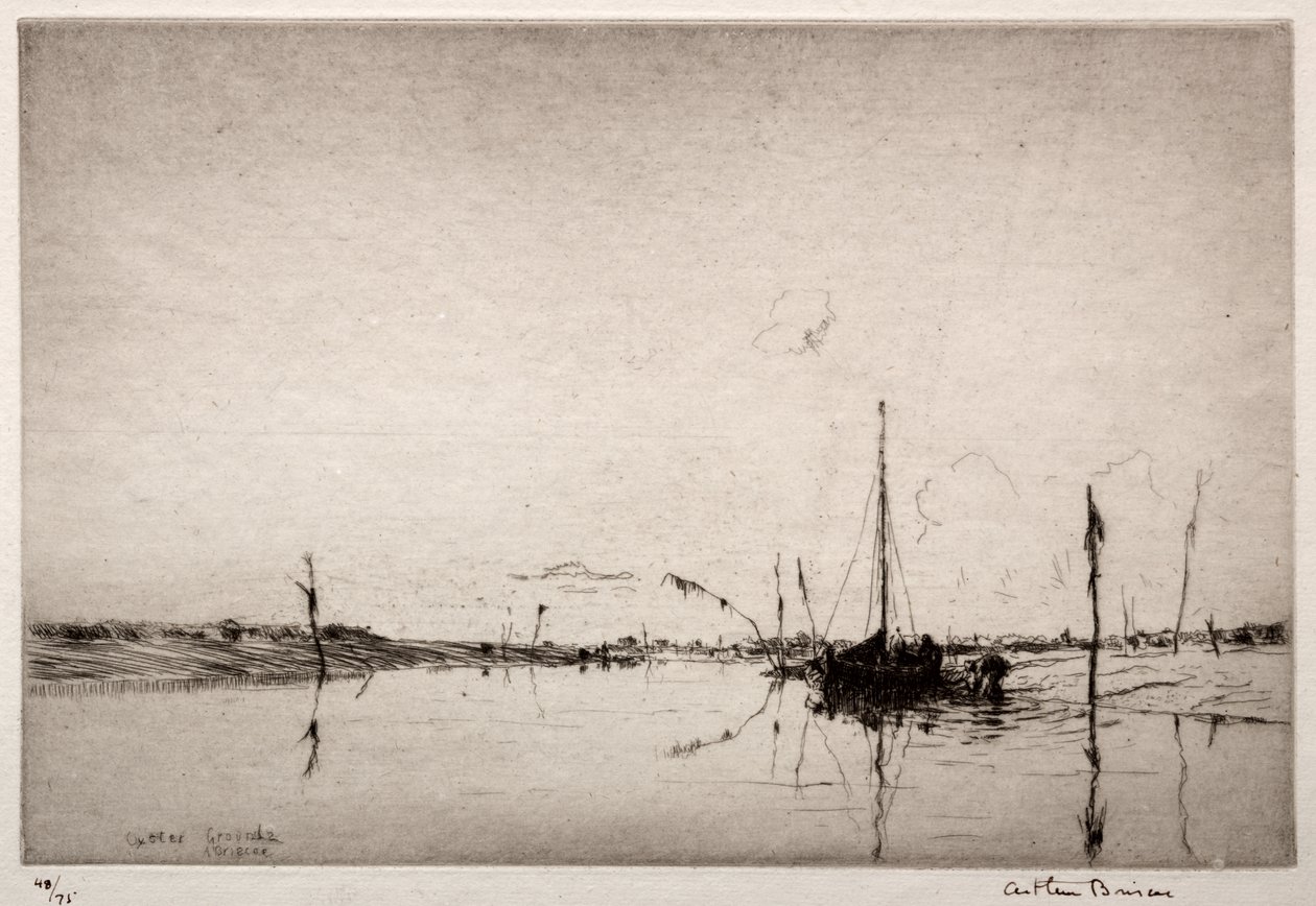 Oyster Grounds od Arthur John Trevor Briscoe