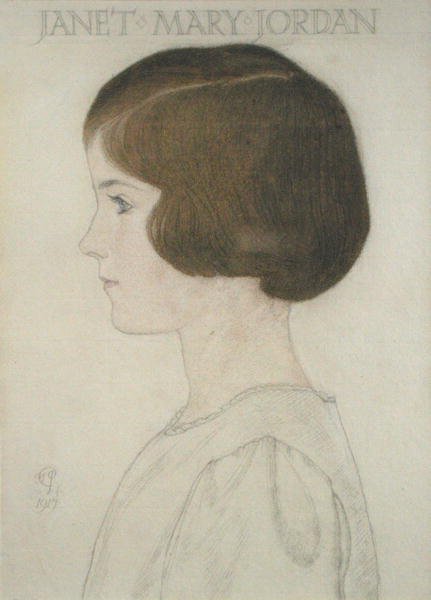 Janet Mary Jordanová od Arthur Joseph Gaskin