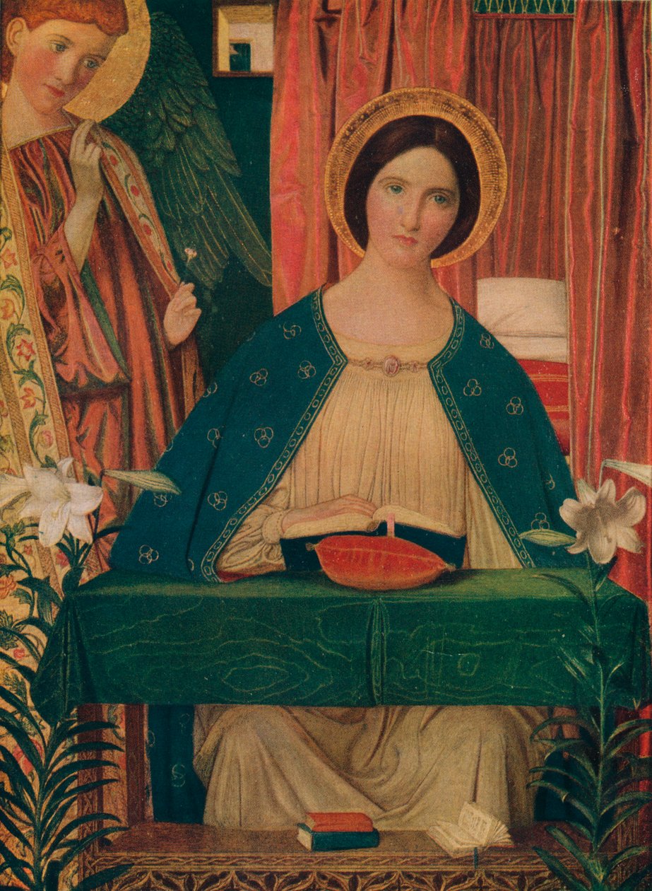 Zvěstování, 1898 od Arthur Joseph Gaskin