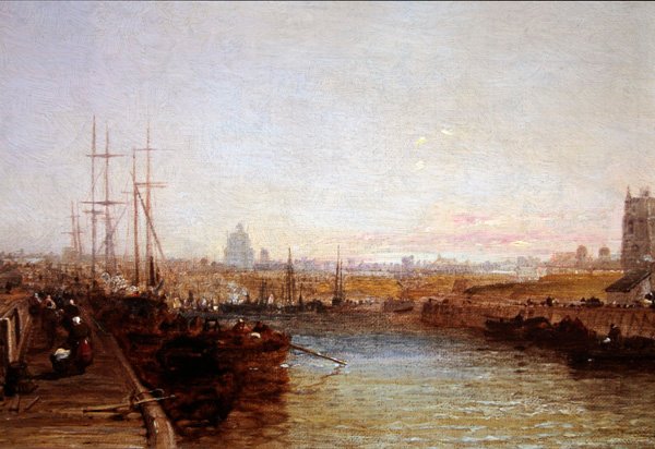 U Doků: Dunkerque od Arthur Joseph Meadows