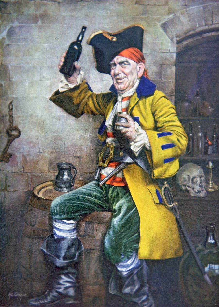 Pirátský typ (barevné lito) od Arthur Longlands Grace