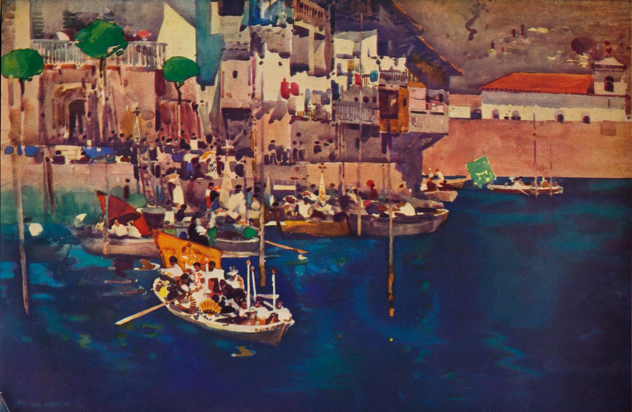 Středozemní přístav, 1892 1935 od Arthur Melville