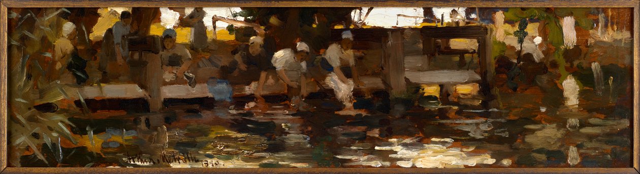 Les Laveuses, 1880 od Arthur Melville