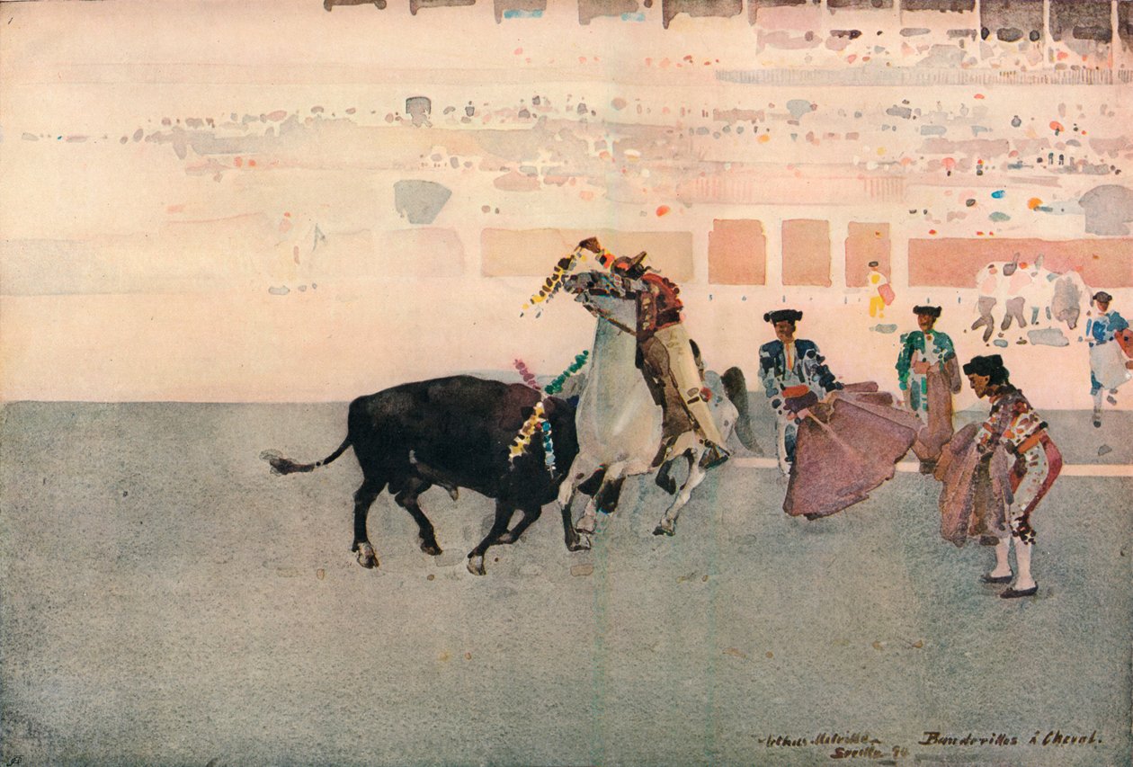 Picadors, Sevilla, 1893, 1906 od Arthur Melville