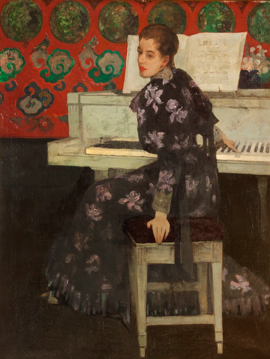 Bílý klavír, 1894 od Arthur Melville